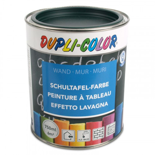 Pintura de pizarra, barniz para pizzara, Dupli-Color para 6 m² - Bote de 750 ml