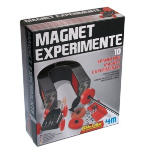 Kit de experimentos con imanes para 10 emocionantes experimentos