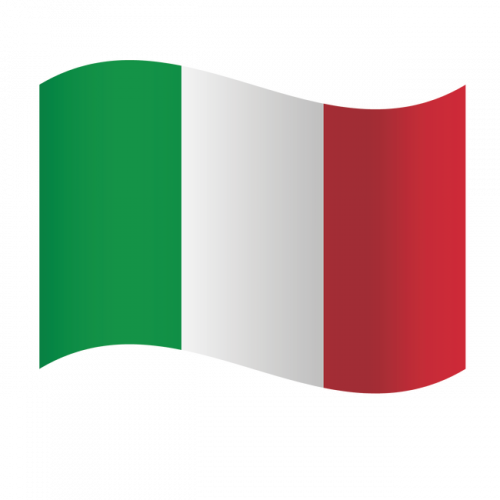 Bandera de país lámina magnética 300 x 200 mm - ITALIA